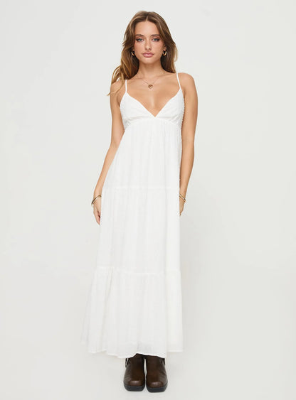 Koko Maxi Dress White